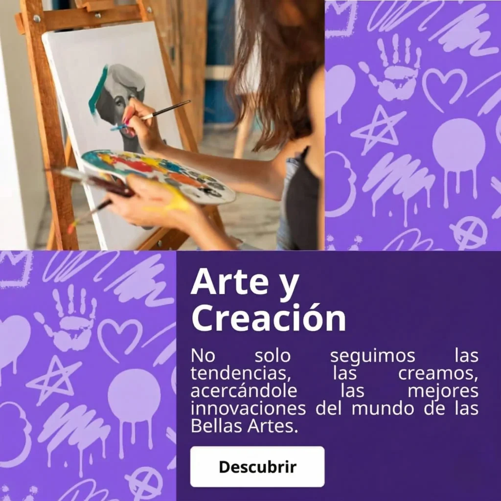Materiales de Bellas Artes y Creación de Buropa Marruecos, incluyendo las últimas innovaciones para artistas profesionales.